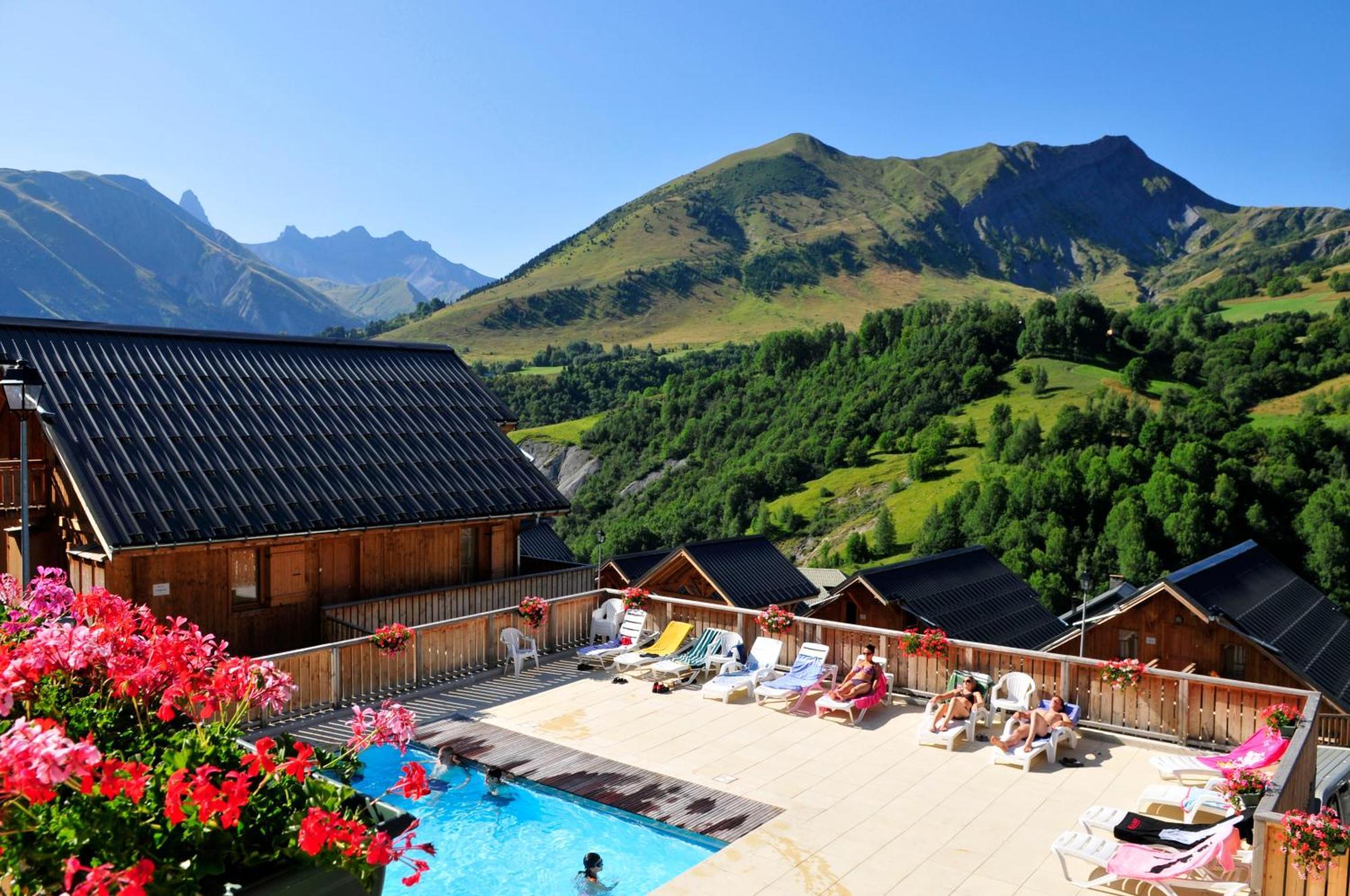 Residence Goelia Les Chalets Des Ecourts Saint-Jean-d'Arves Zewnętrze zdjęcie