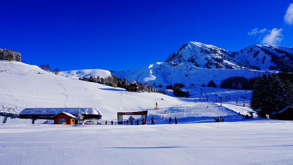 Residence Goelia Les Chalets Des Ecourts Saint-Jean-d'Arves Zewnętrze zdjęcie