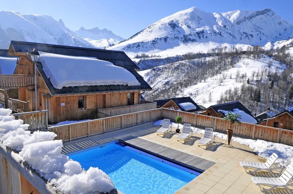 Residence Goelia Les Chalets Des Ecourts Saint-Jean-d'Arves Zewnętrze zdjęcie